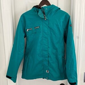 Ride Snowboards Women’s Insulated‎ Shell Jacket Teal M (F/W 2011–2012)